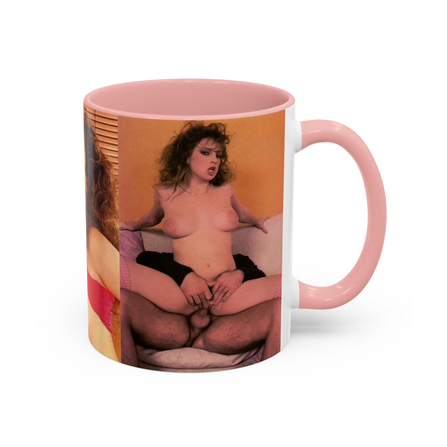 Accent Coffee Mug (11, 15oz) Traci Lords Nude Naked Retro Fuck Sex