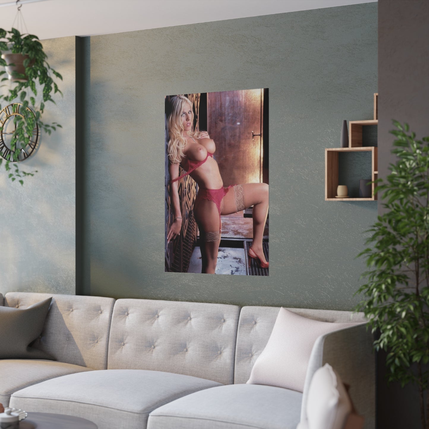 Satin Posters (210gsm) WWE Torrie Wilson Nude