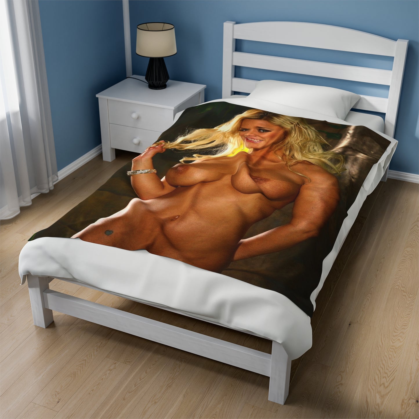 Velveteen Plush Blanket Pornstar Shyla Stylez Nude