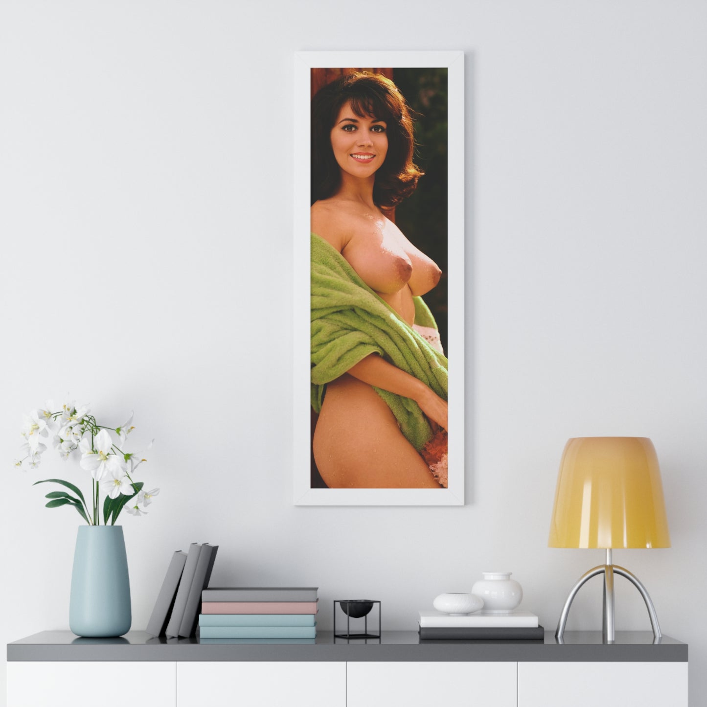 Framed Vertical Poster Playboy Playmate May 1965 Maria McBane