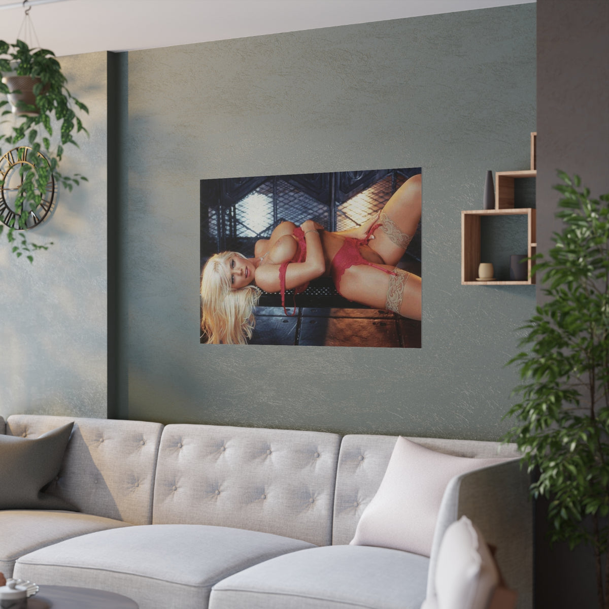 Satin Posters (210gsm) Torrie Wilson Nude