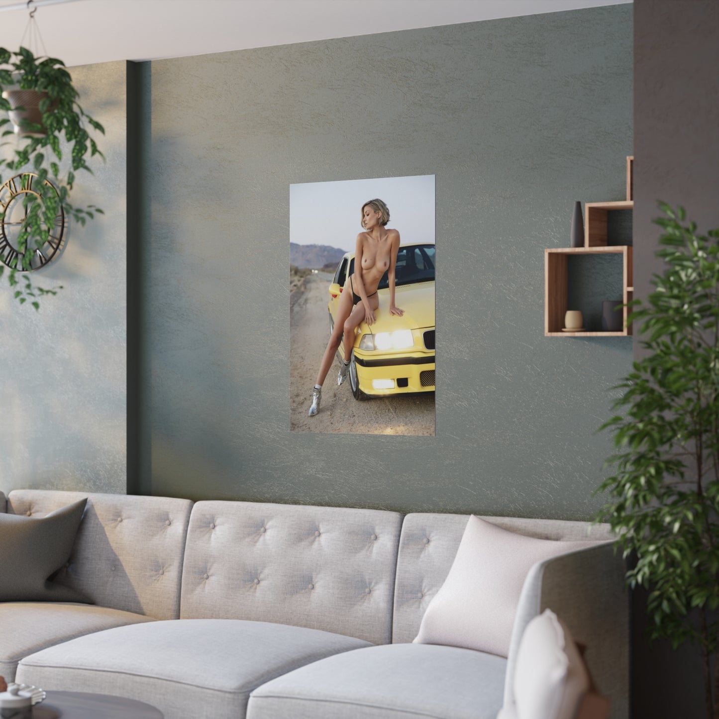 Satin Posters (210gsm) Pet Anna Lisa Wagner Nude