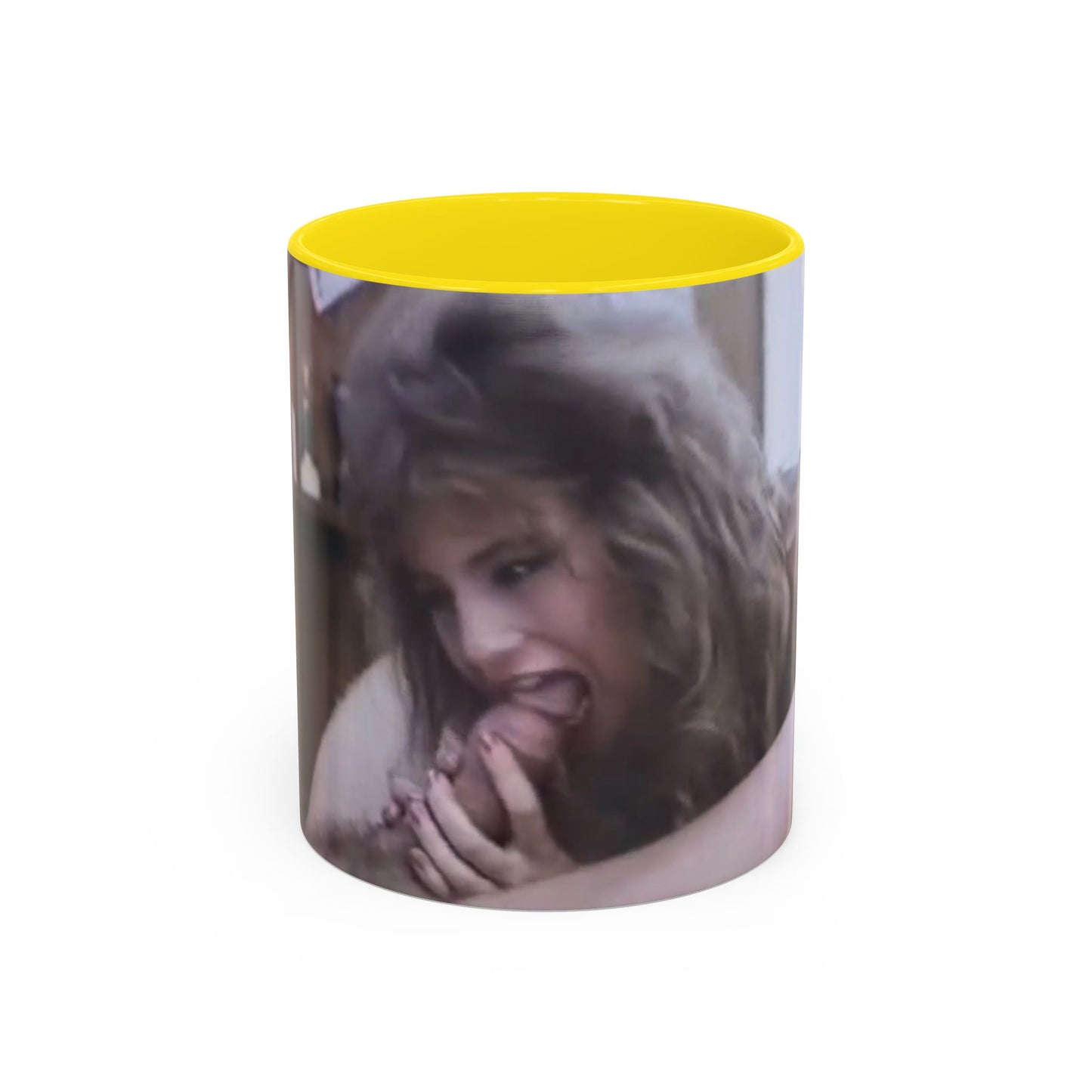 Accent Coffee Mug (11, 15oz) Traci Lords Nude Retro Porn Star