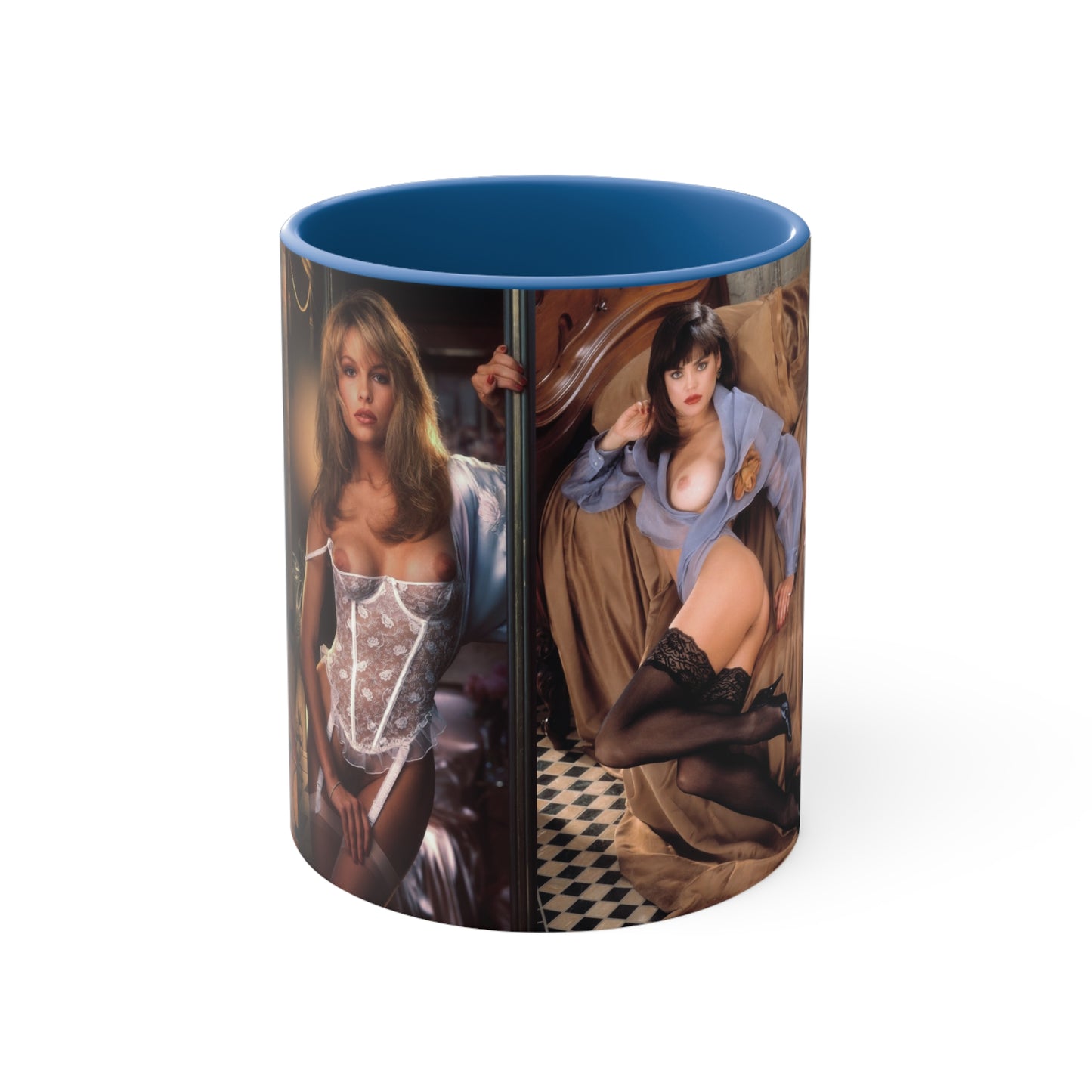 Accent Coffee Mug, 11oz Playboy Playmates 1990 January - April