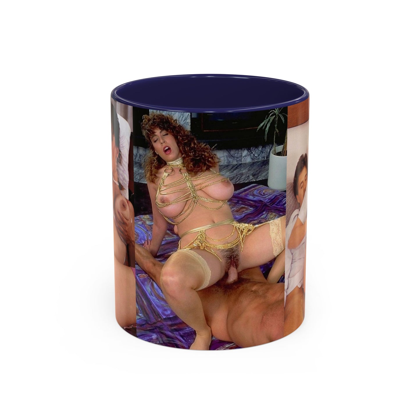 Accent Coffee Mug (11, 15oz) Retro Porn Porno Christy Canyon Fucking