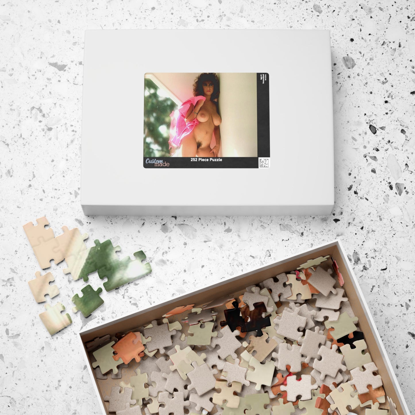 Puzzle (110, 252, 520, 1014-piece) Retro Adult Star Christy Canyon Nude