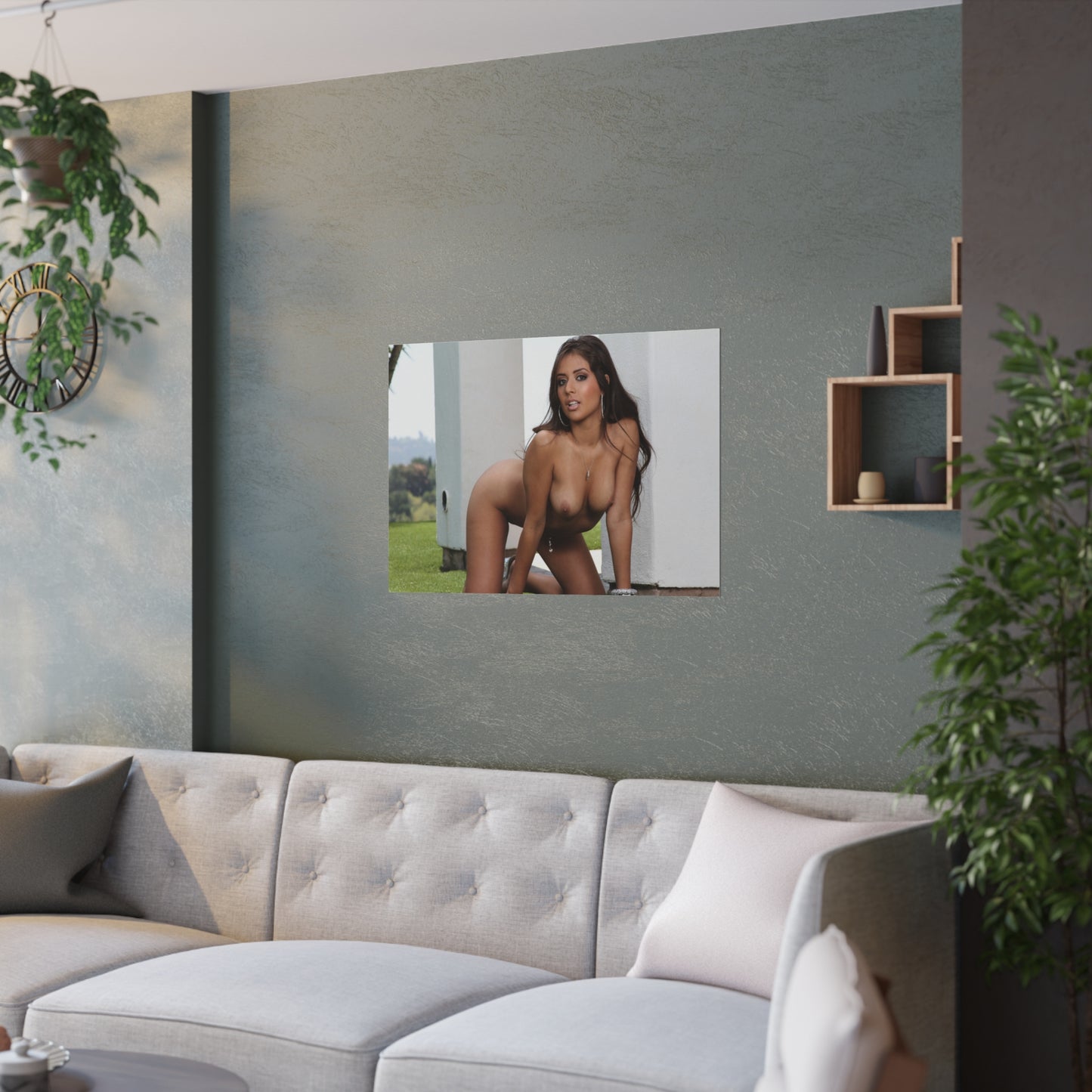 Satin Posters (210gsm) Porn Star Jynx Maze Nude