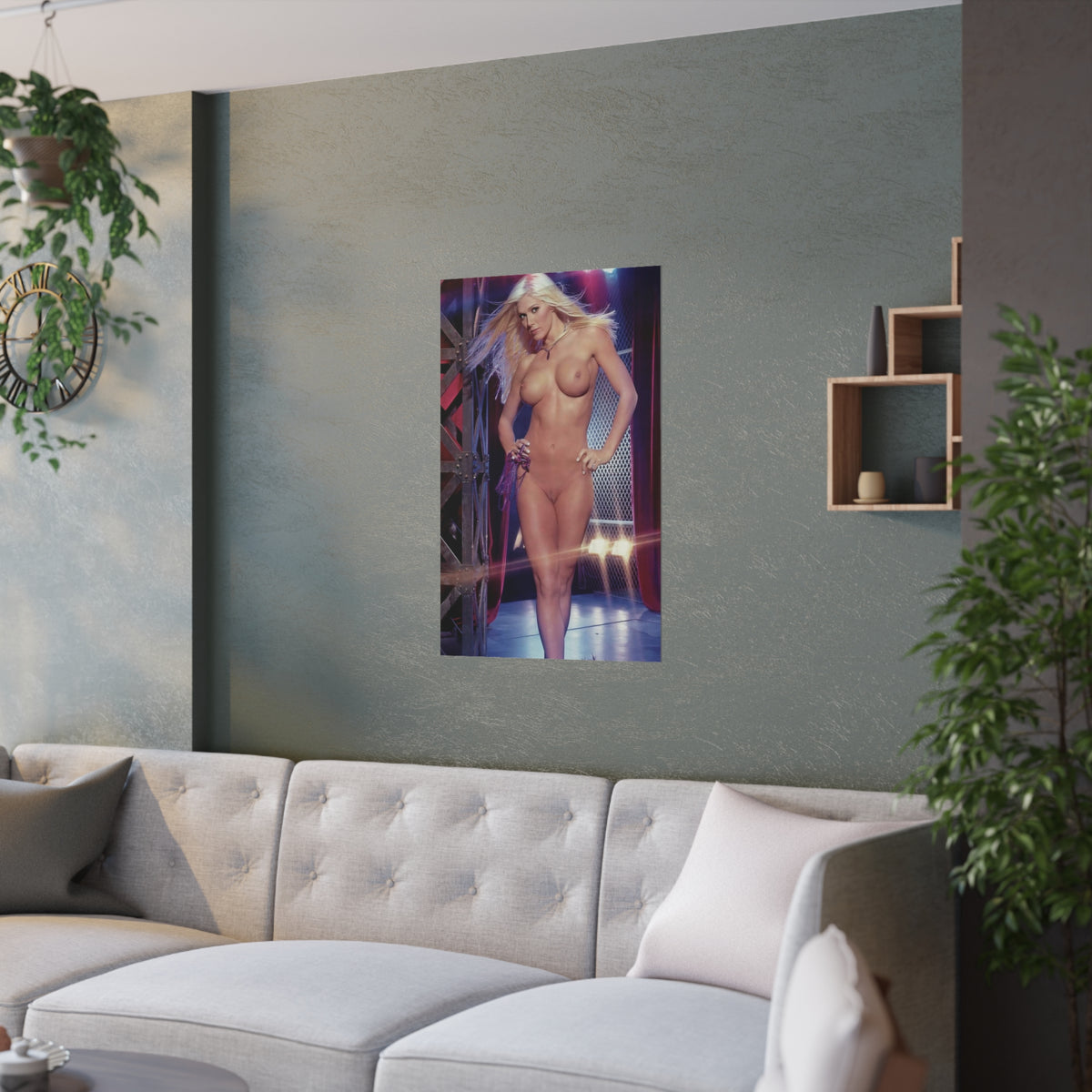 Satin Posters (210gsm) Torrie Wilson Nude