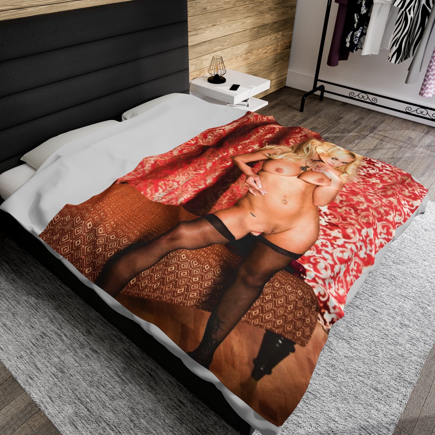Velveteen Plush Blanket Pornstar Shyla Stylez Nude