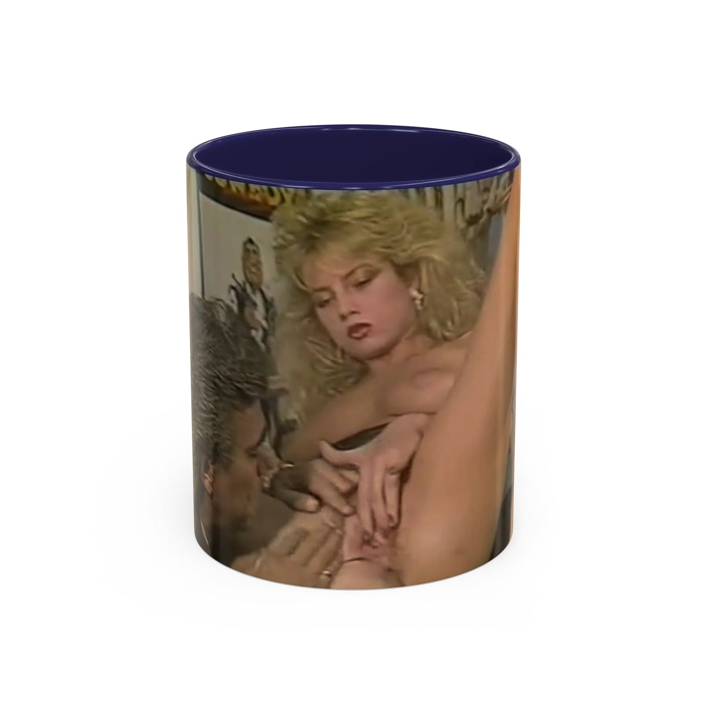 Accent Coffee Mug (11, 15oz) Traci Lords Nude Retro Porn Star