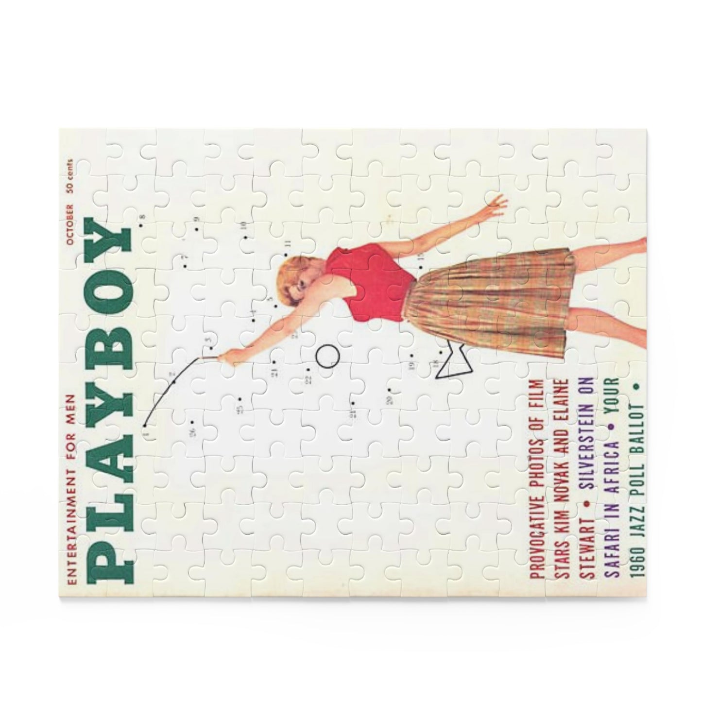 Puzzle (120, 252, 500-Piece) Playboy Cover October 1959