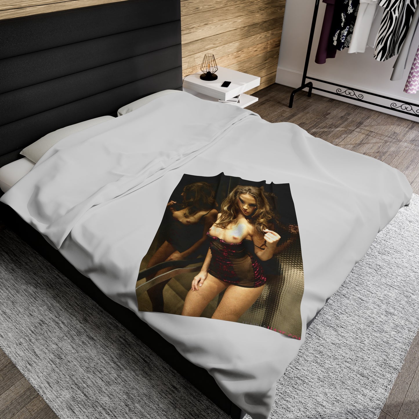 Velveteen Plush Blanket Pornstar Jenna Haze Nude