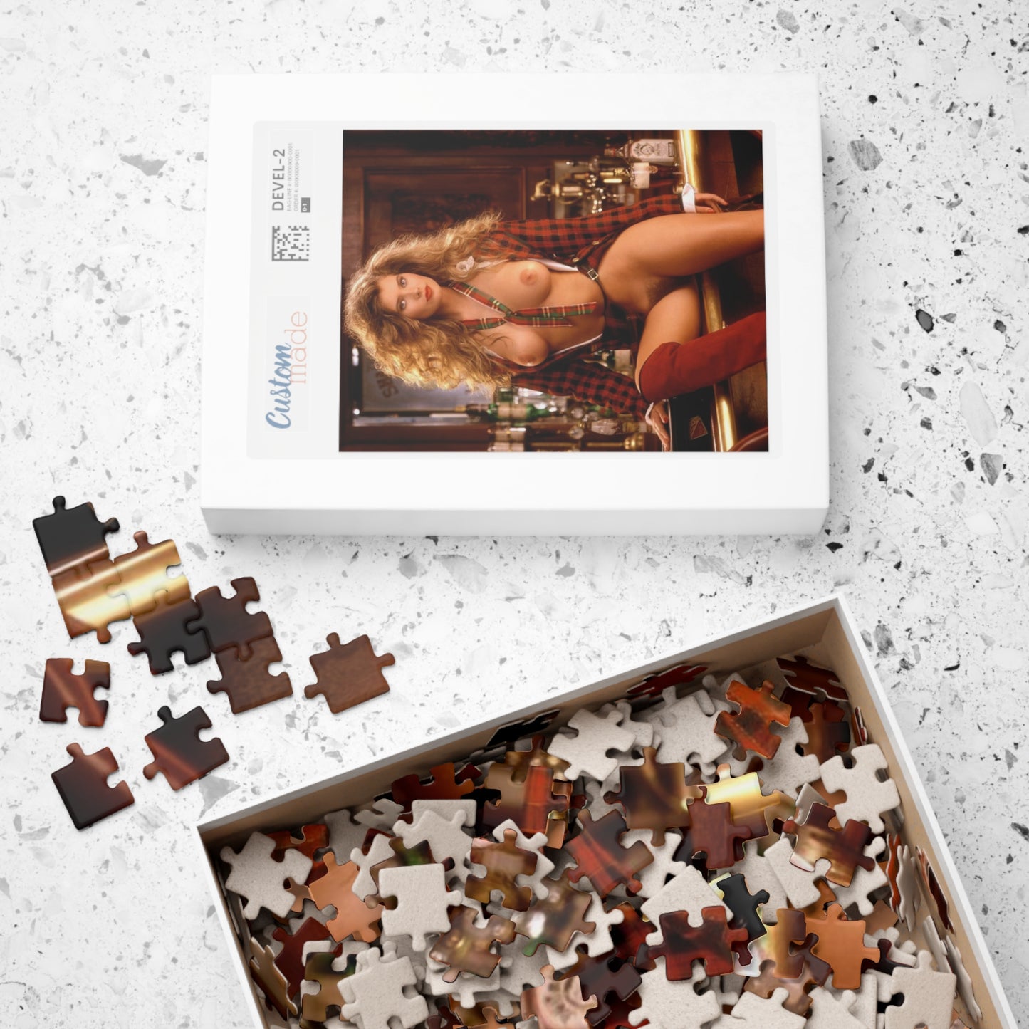 Puzzle (110, 252, 500, 1014-piece) Playboy playmate February 1992 Tanya Beyer