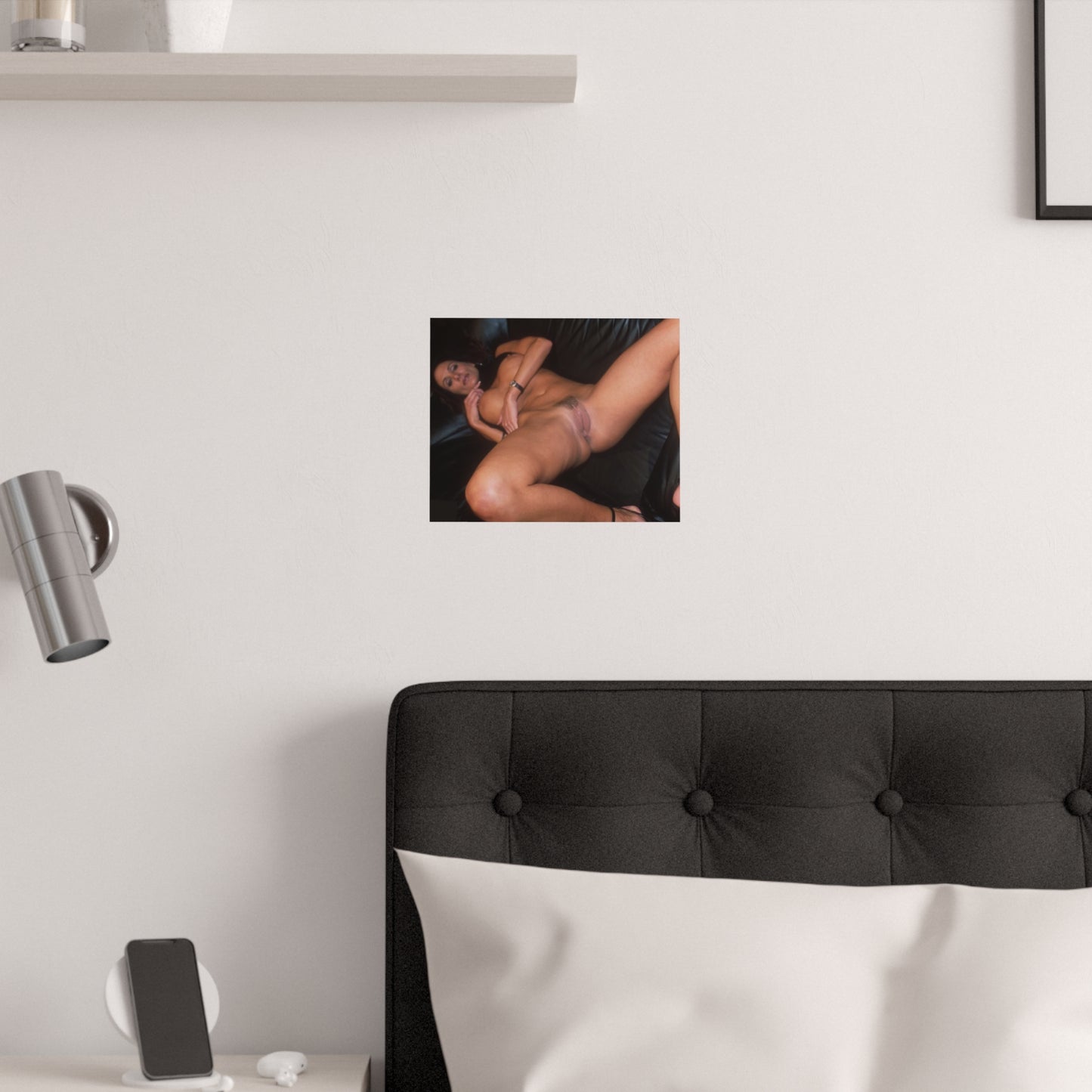 Satin Posters (210gsm) Retro Pornstar Sydnee Steele Nude