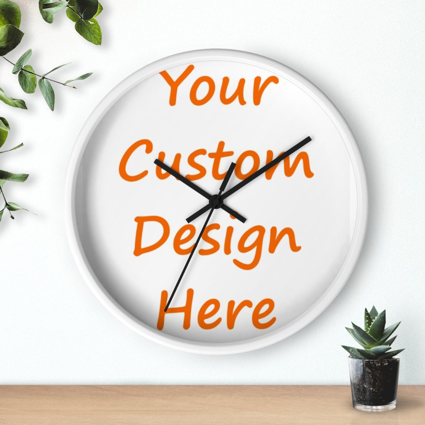 Wall Clock Custom Purchase & Message Artwork! No Limits!
