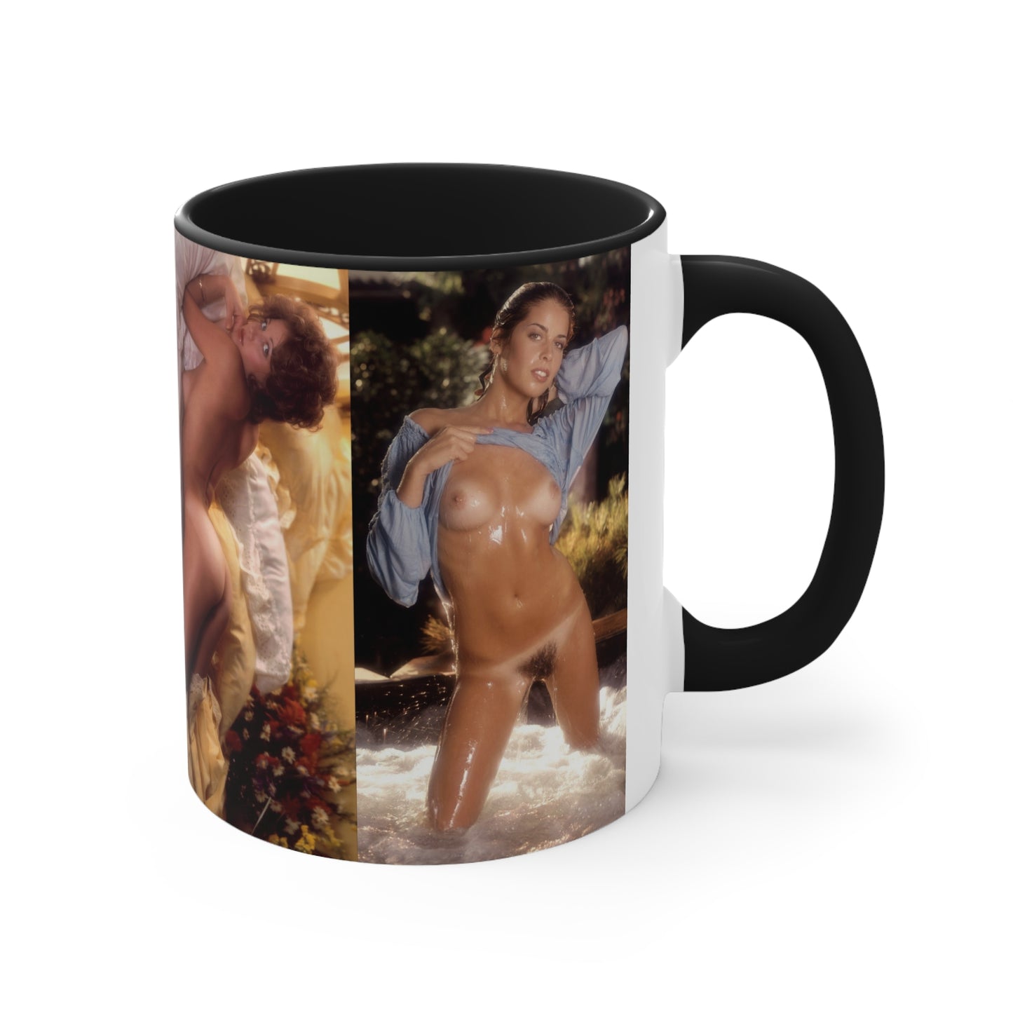 Accent Coffee Mug, 11oz Playboy Playmates 1977 January - April