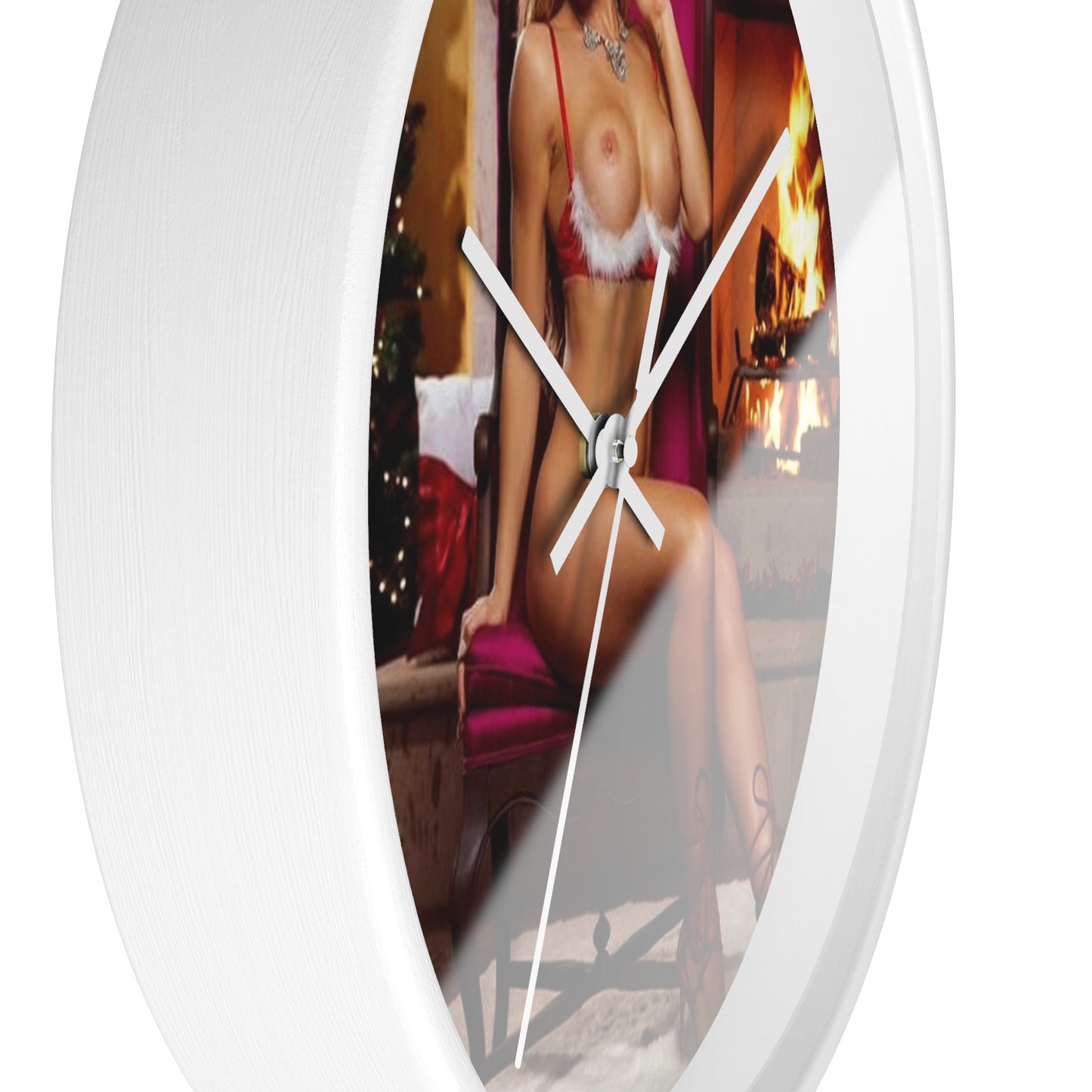 Wall Clock Pornstar Nicole Aniston Nude Christmas