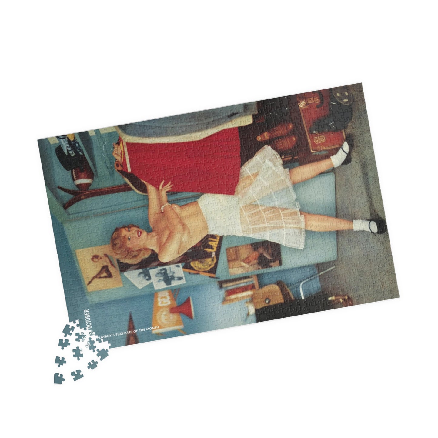 Puzzle (110, 252, 500, 1014-piece) Playboy Playmate October 1955 Jean Moorhead