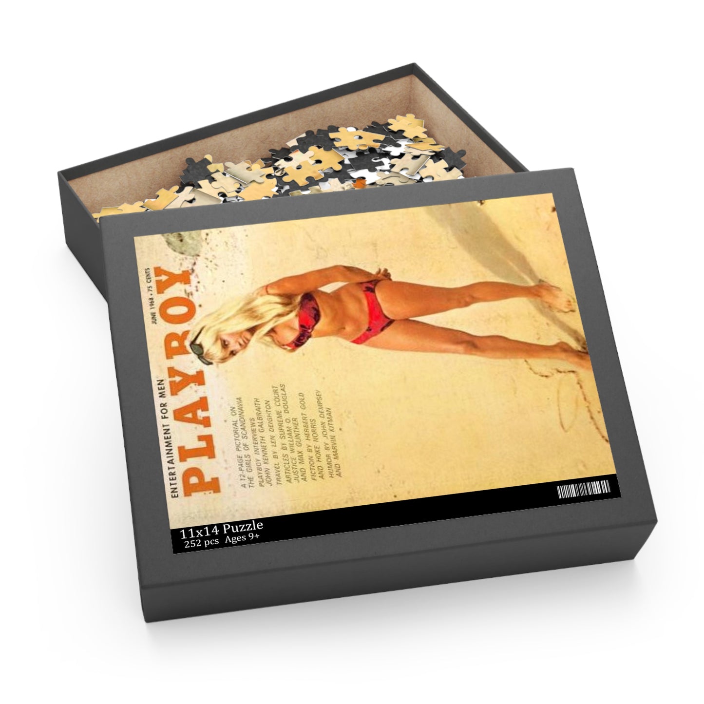 Puzzle (120, 252, 500-Piece) Playboy Cover June 1968