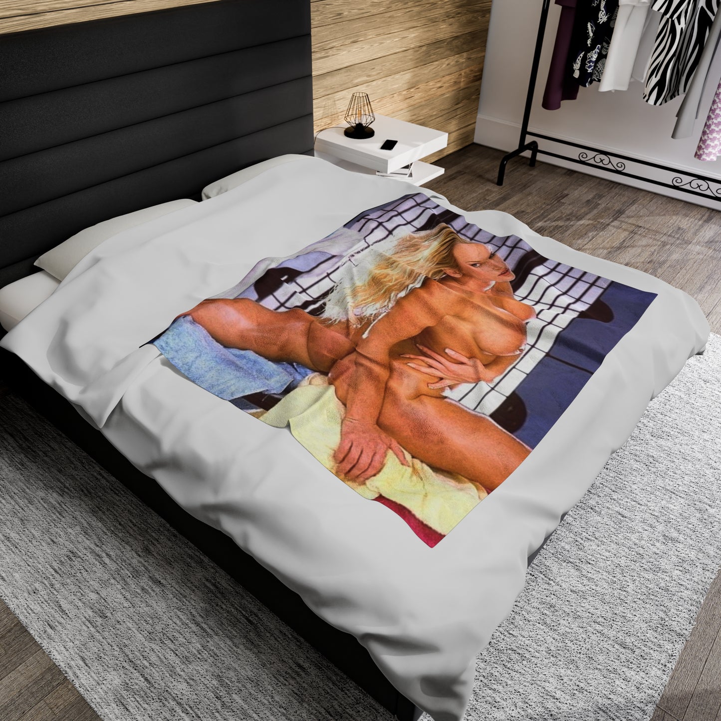 Velveteen Plush Blanket Pornstar Nikki Tyler Nude