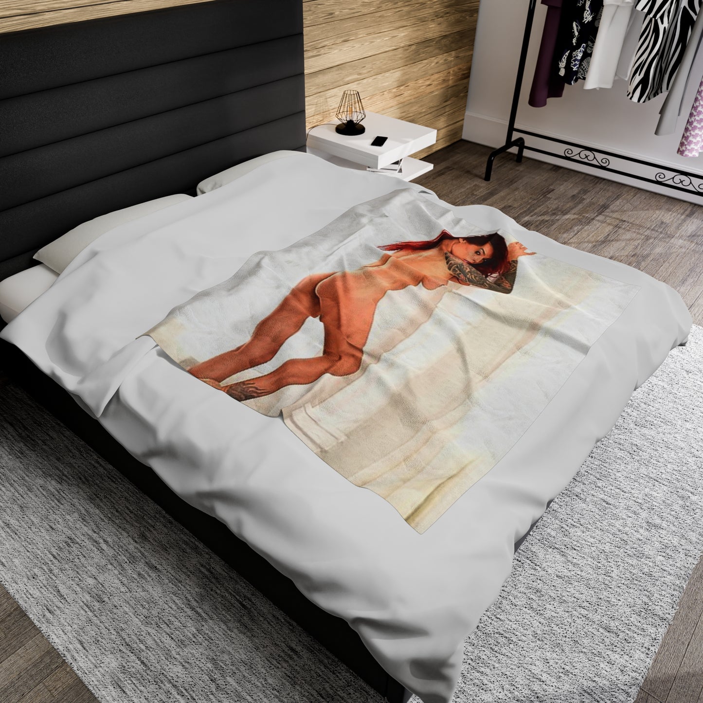 Velveteen Plush Blanket Porn Star Tera Patrick Nude
