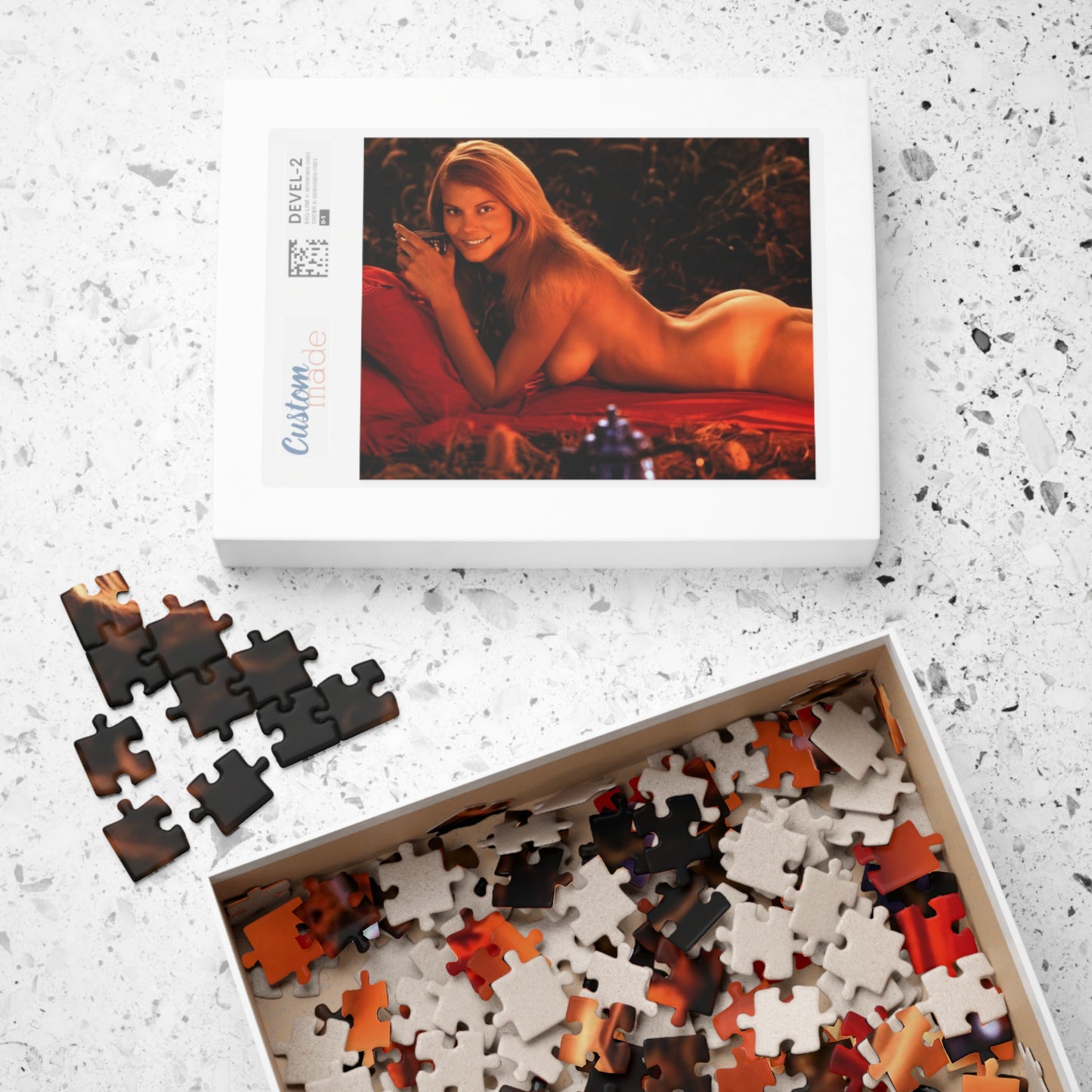 Puzzle (110, 252, 500, 1014-piece) Playboy Playmate Sept 1974 Kristine Hanson