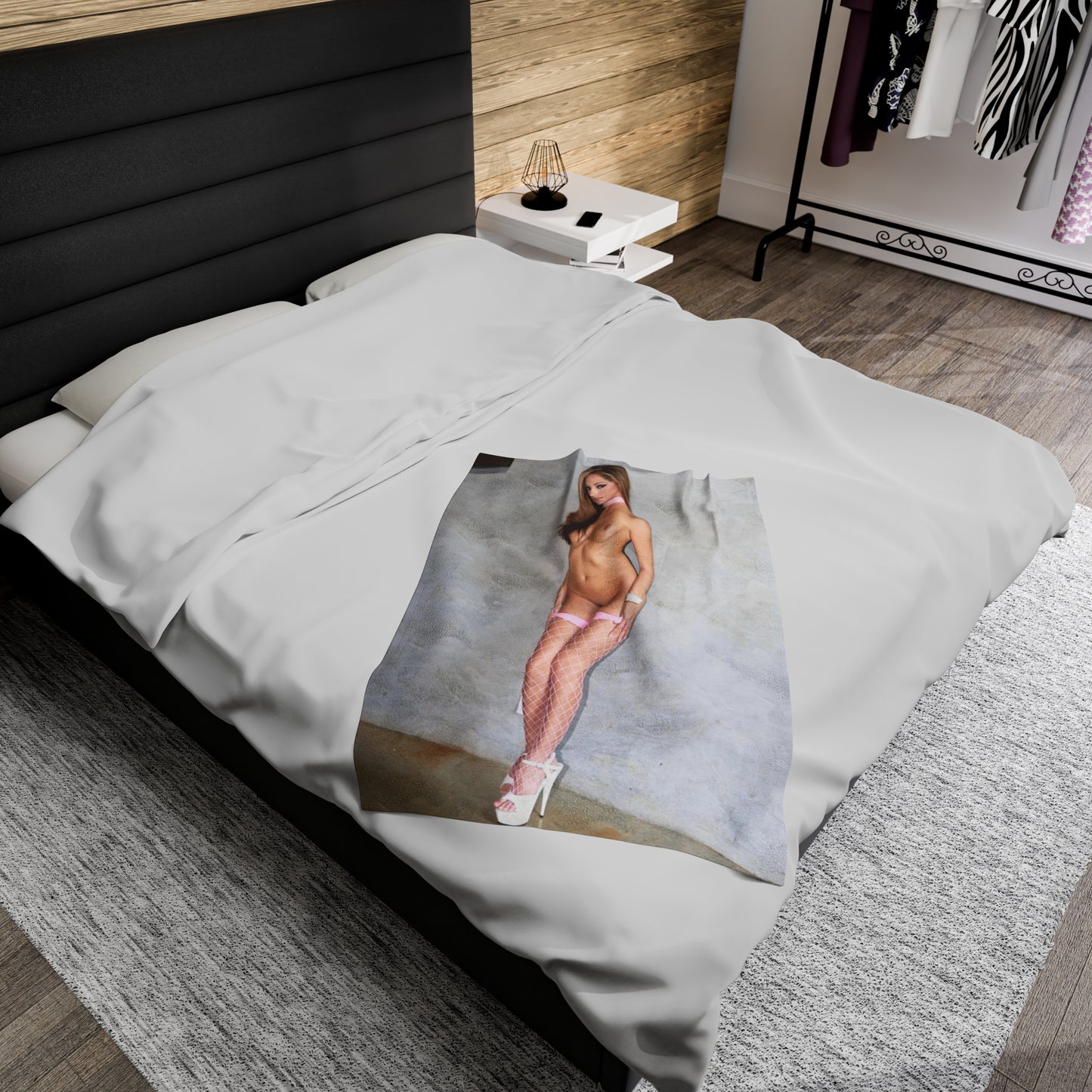 Velveteen Plush Blanket Pornstar Jenna Haze Nude