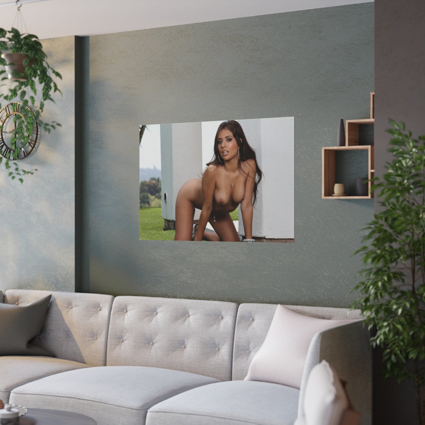 Satin Posters (210gsm) Porn Star Jynx Maze Nude