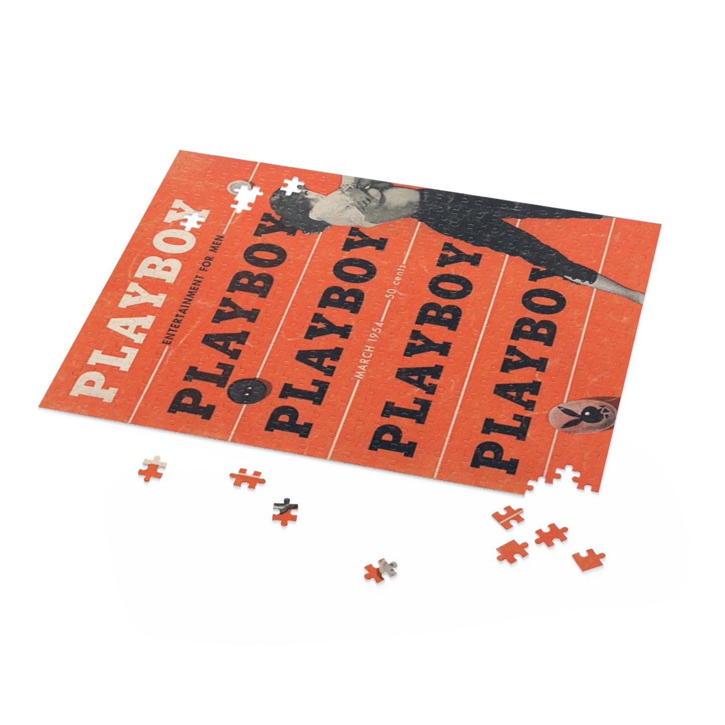 Puzzle (120, 252, 500-Piece) Playboy Cover March 1954