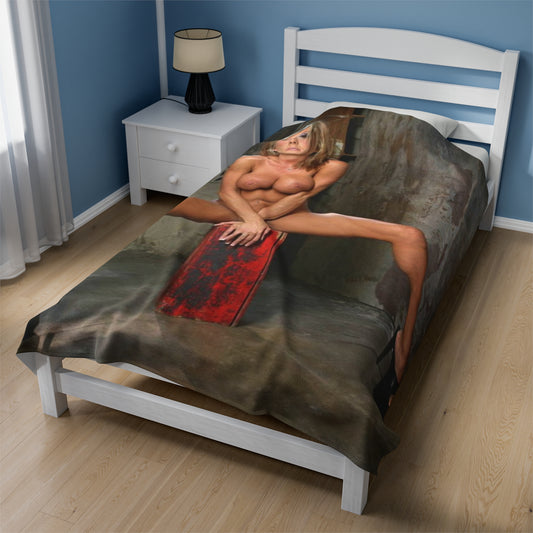 Velveteen Plush Blanket Pornstar Briana Banks Nude