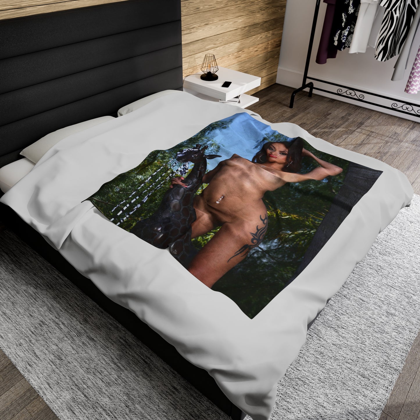 Velveteen Plush Blanket Porn Star Jynx Maze Nude