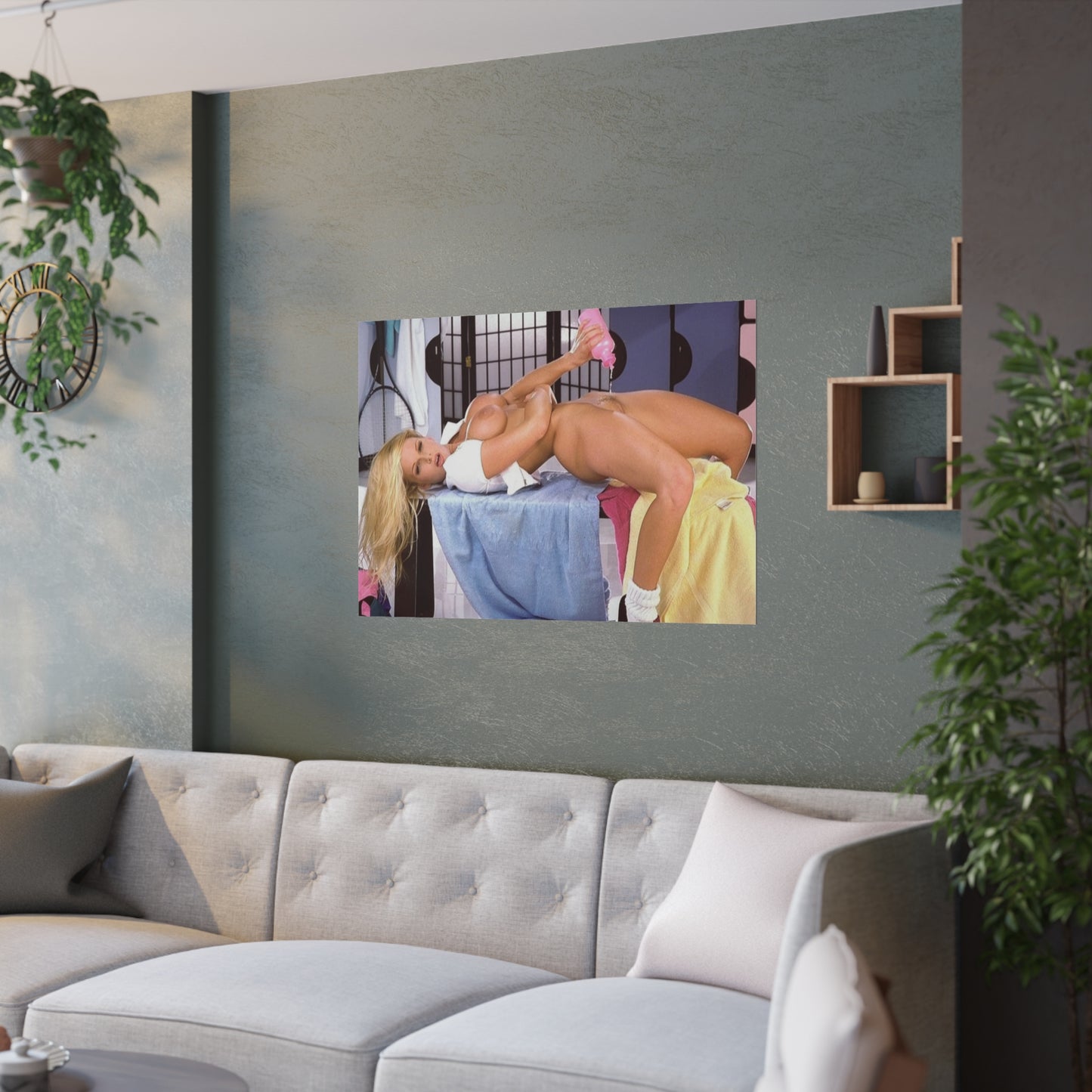 Satin Posters (210gsm) Pornstar Nikki Tyler Nude
