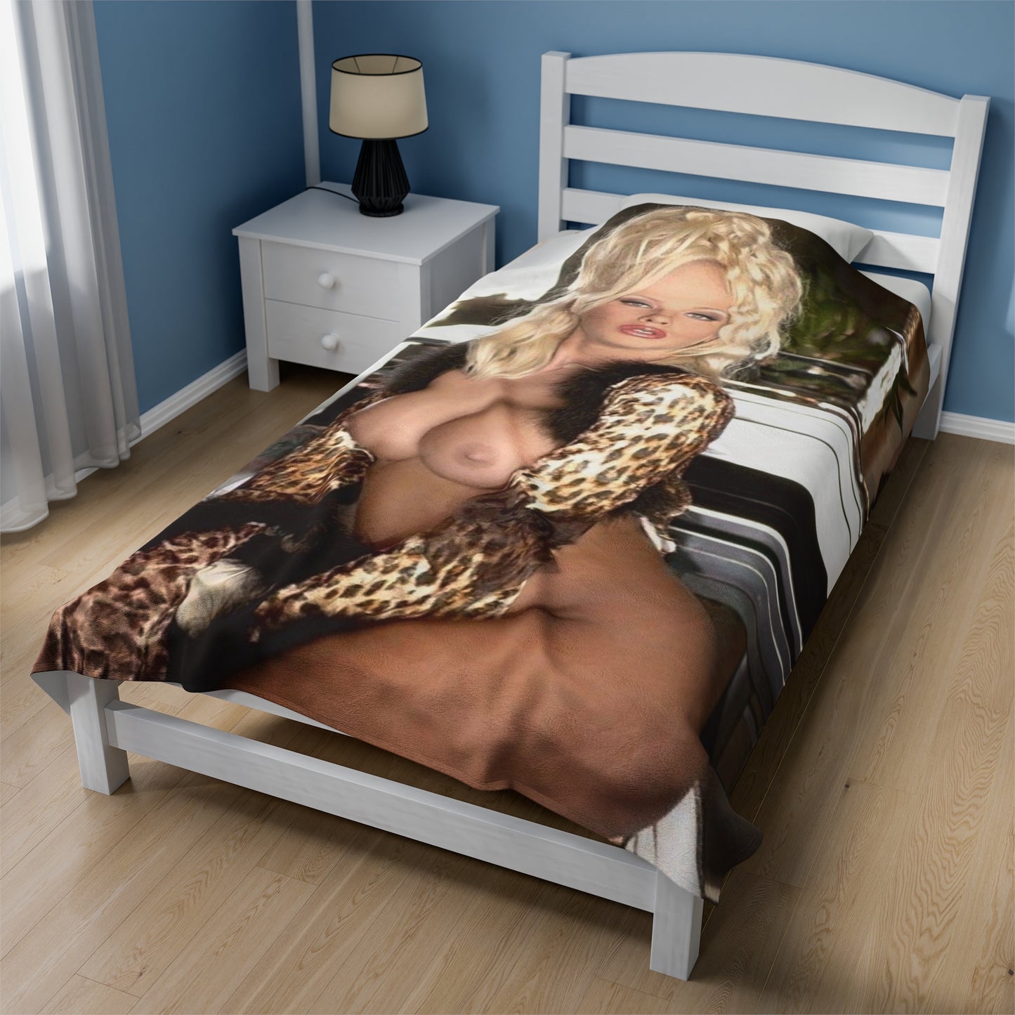 Velveteen Plush Blanket Pornstar Chloe Jones Nude