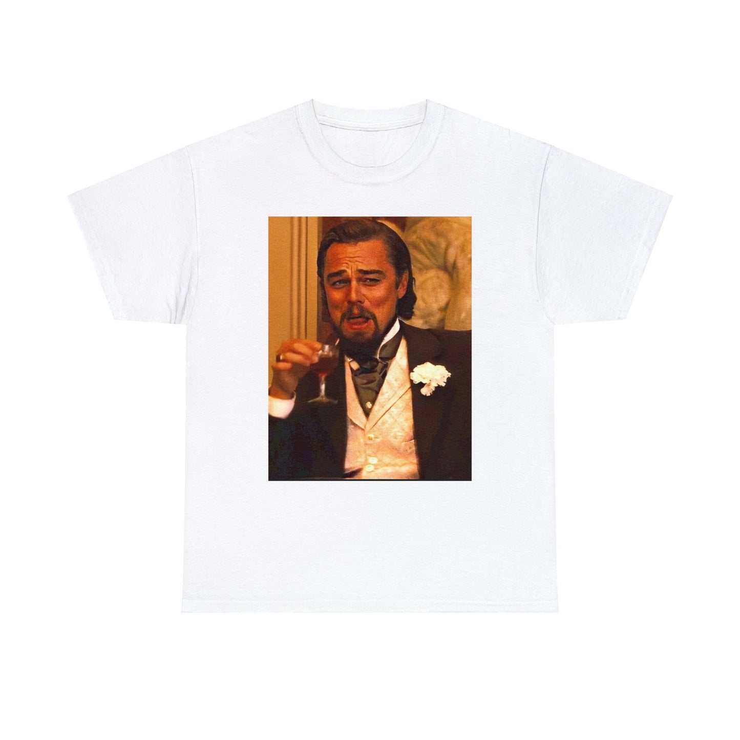 Unisex Heavy Cotton Tee Leonard DiCaprio Django Meme