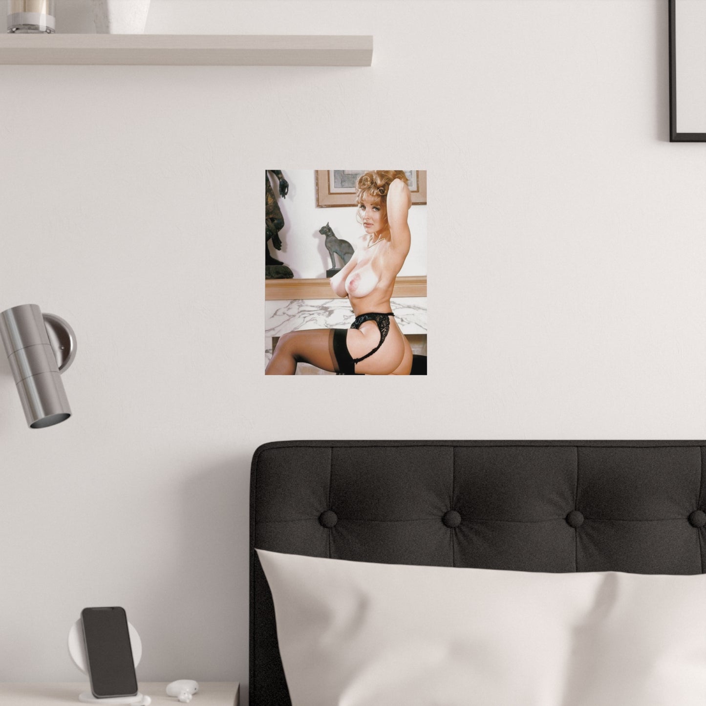Satin Posters (210gsm) Retro Adult Star Danni Ashe Nude