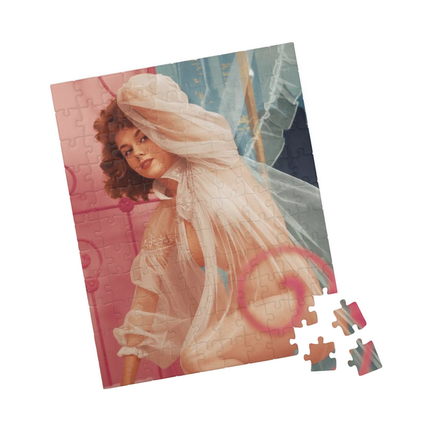 Puzzle (110, 252, 500, 1014-piece) Playboy Playmate June 1957 Carrie Radison