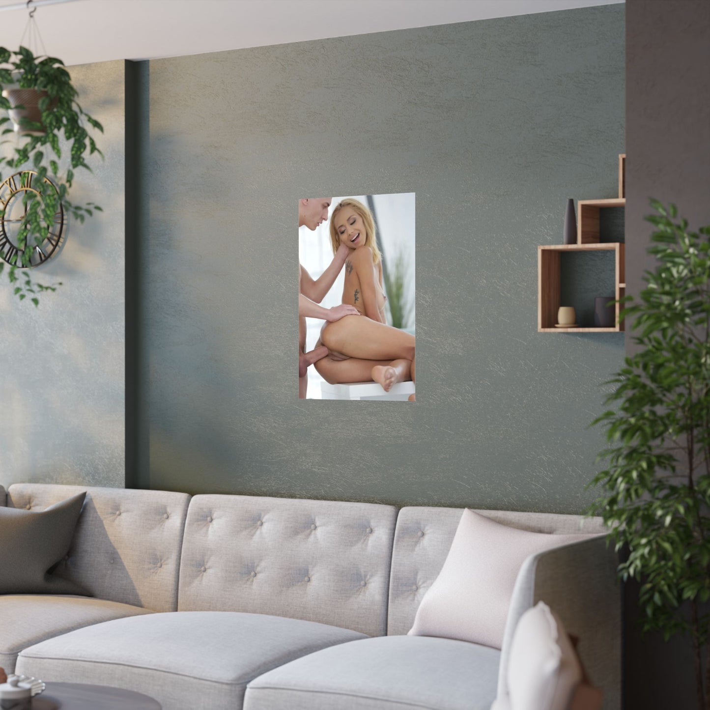 Satin Posters (210gsm) Veronica Leal Nude