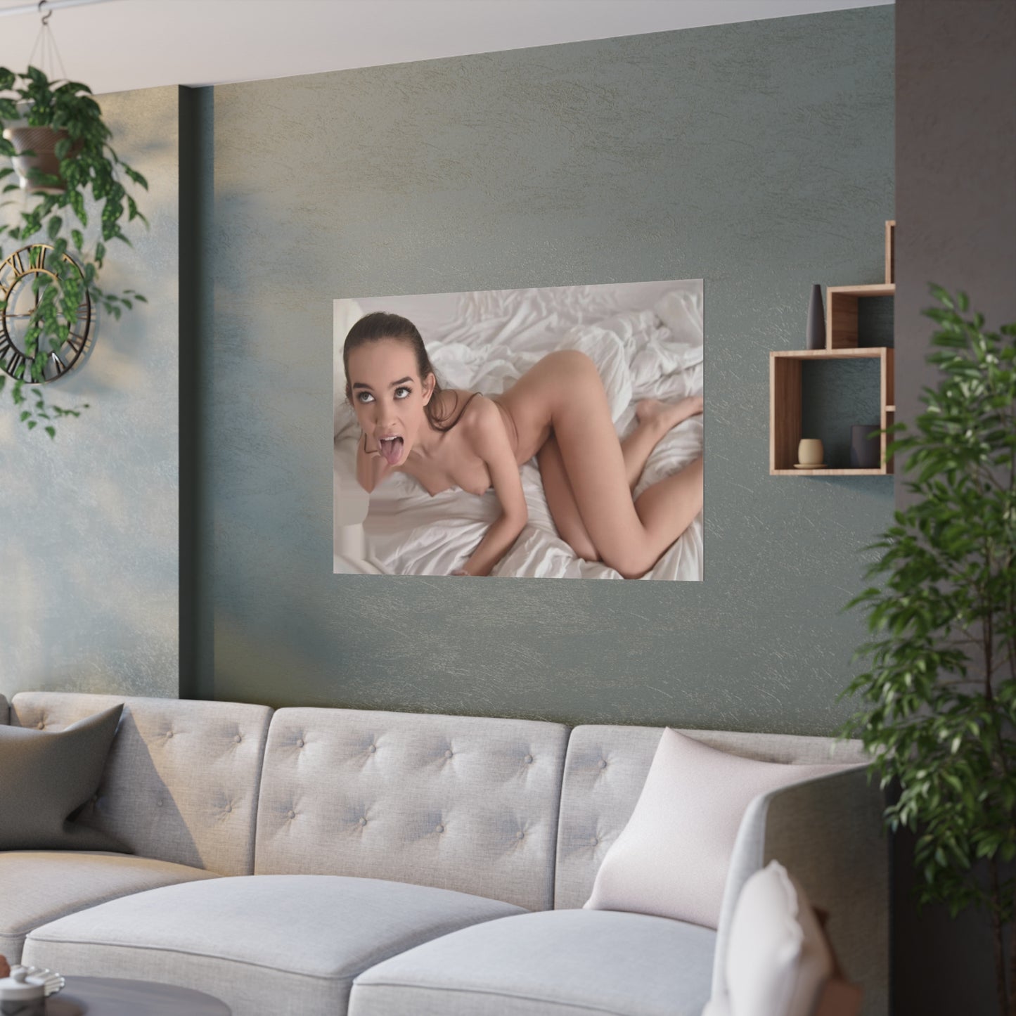 Satin Posters (210gsm) Charity Crawford Nude