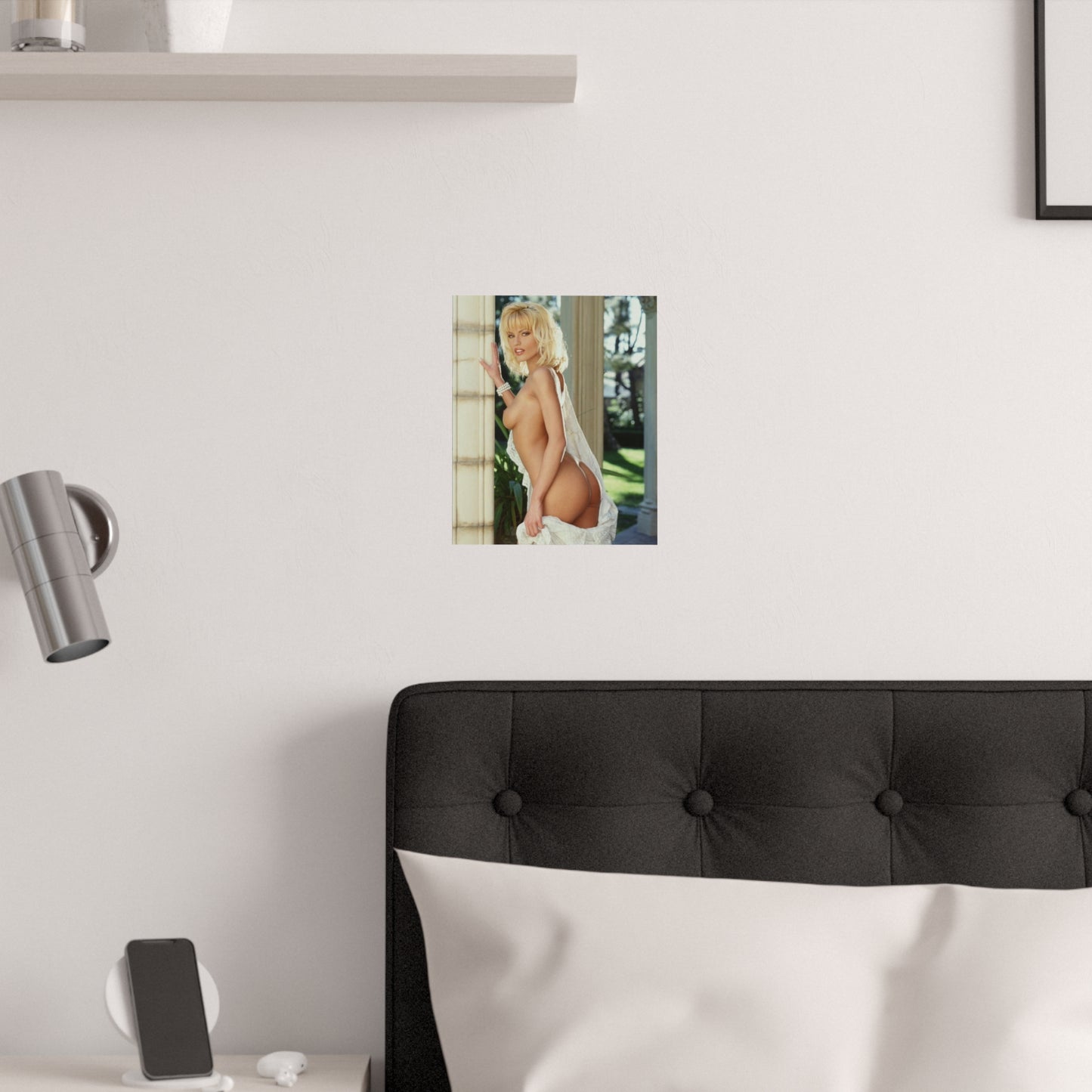Satin Posters (210gsm) Retro Pornstar Anita Blond