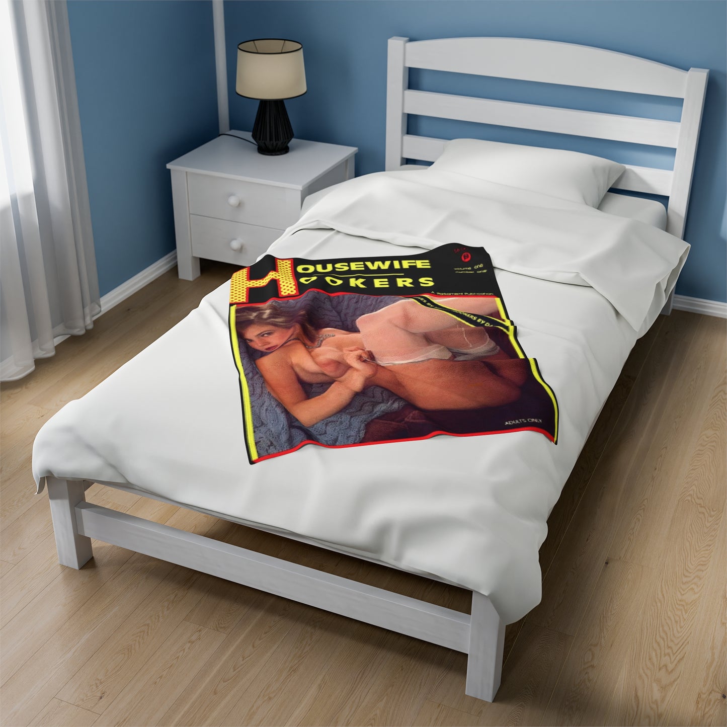 Velveteen Plush Blanket Traci Lords Magazine Cover