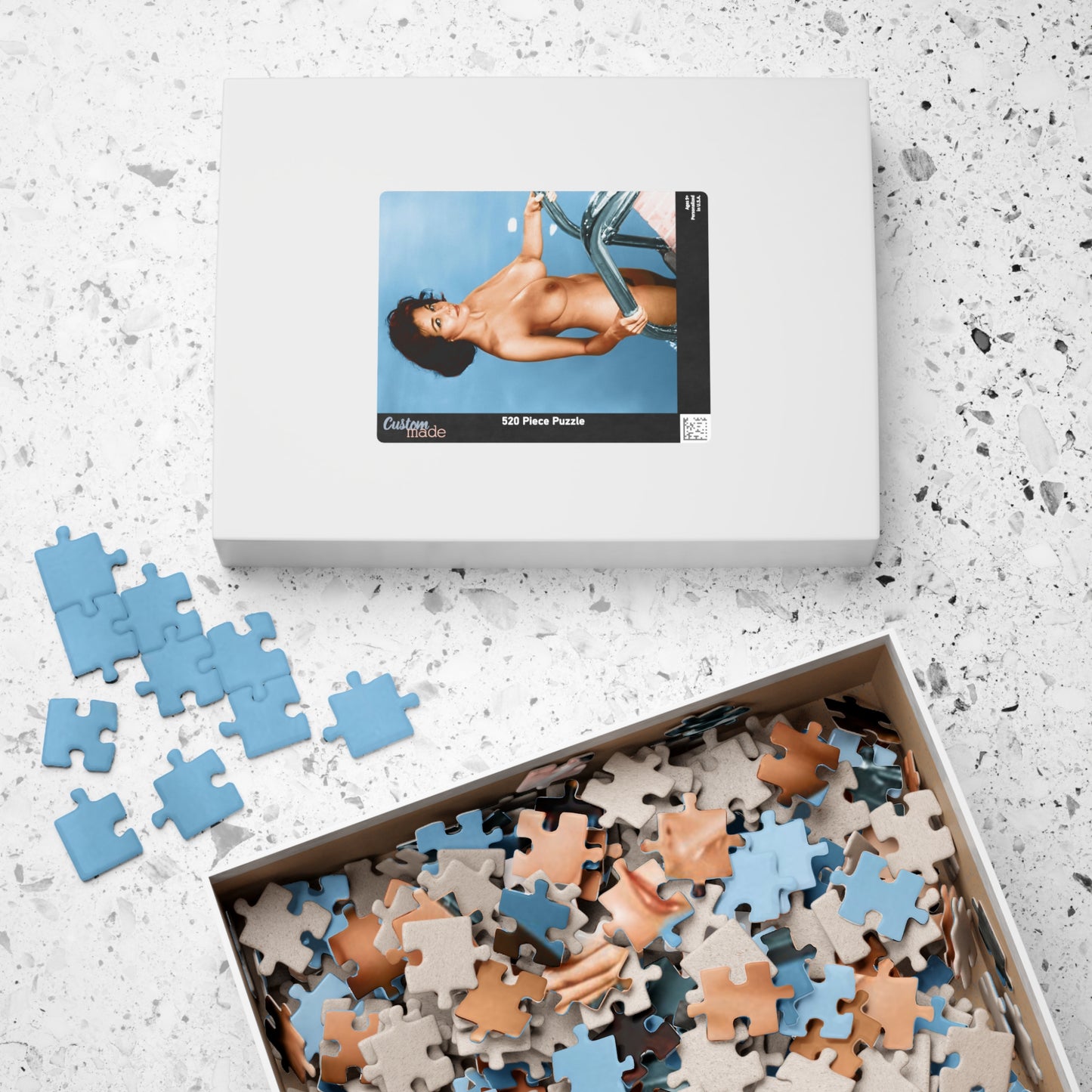 Puzzle (110, 252, 500, 1014-piece) Playmate 1959 Elaine Reynolds Nude #5