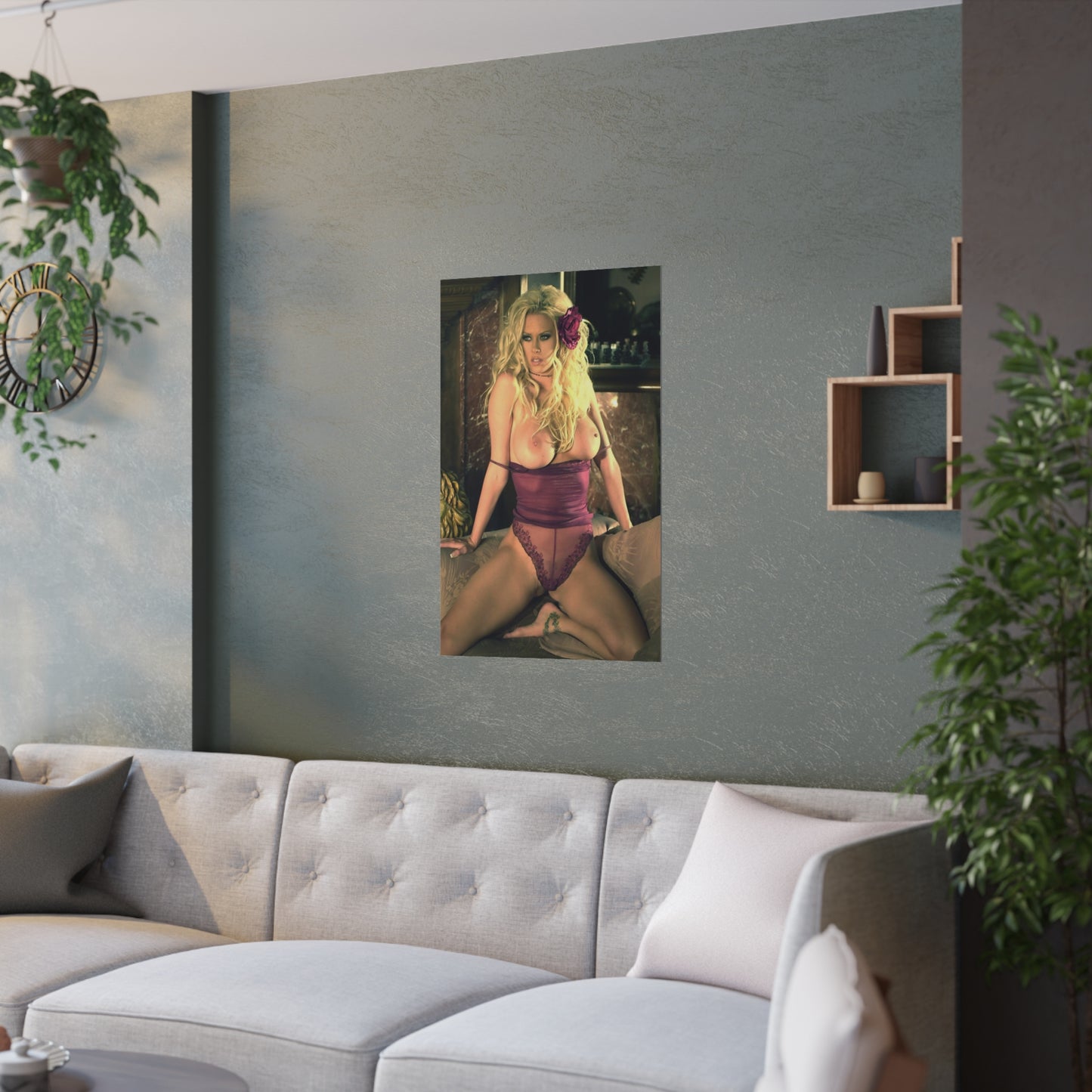 Satin Posters (210gsm) Pornstar Jenna Jameson Nude