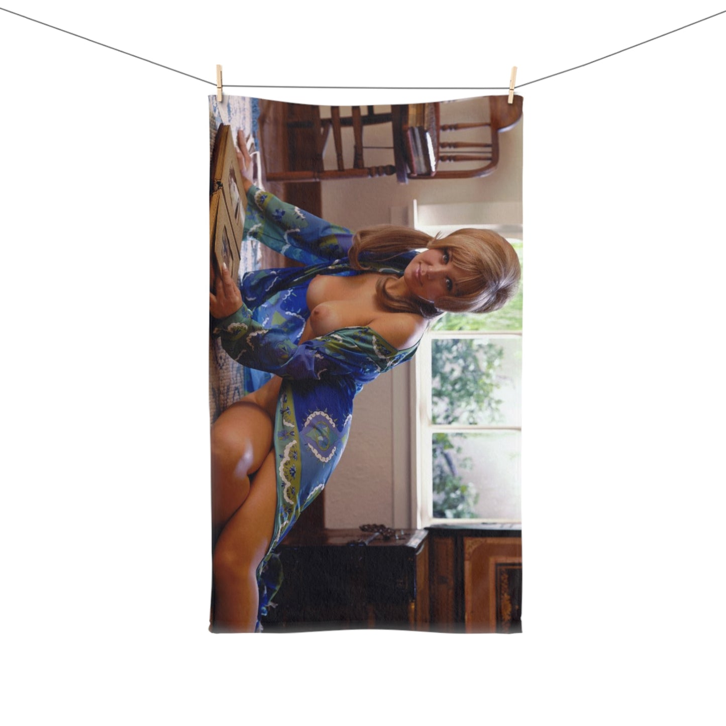 Hand Towel Playboy Playmate September 1969 Shay Knuth