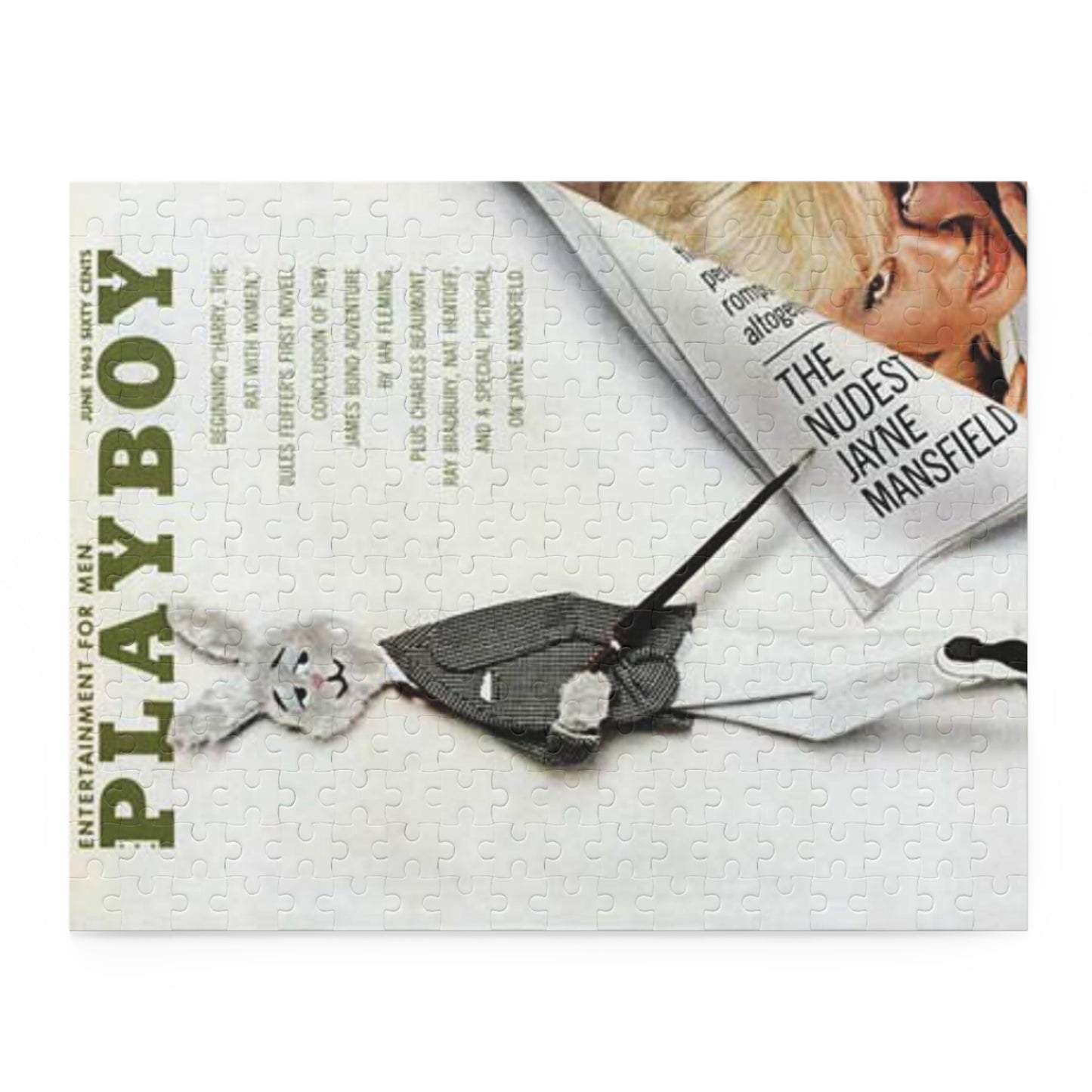 Puzzle (120, 252, 500-Piece) Playboy Cover June 1963