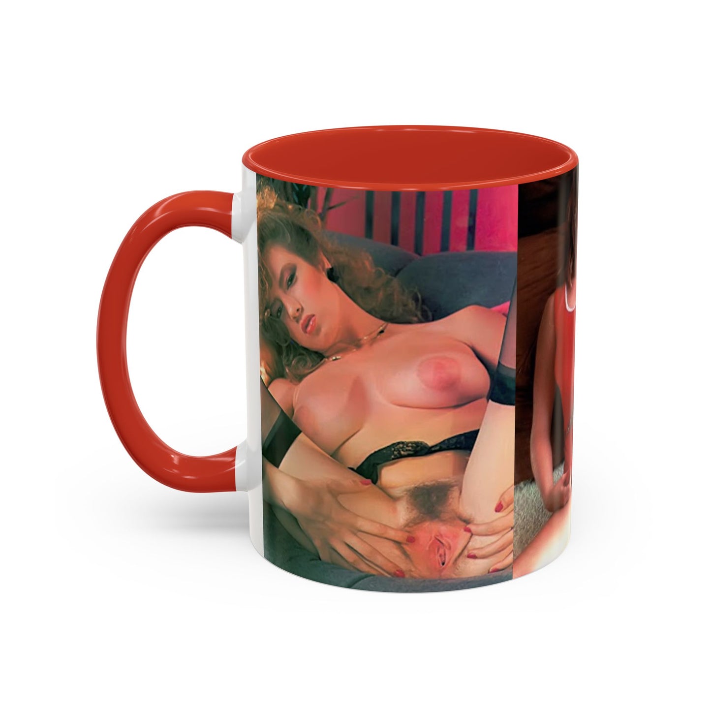 Accent Coffee Mug (11, 15oz) Traci Lords Nude