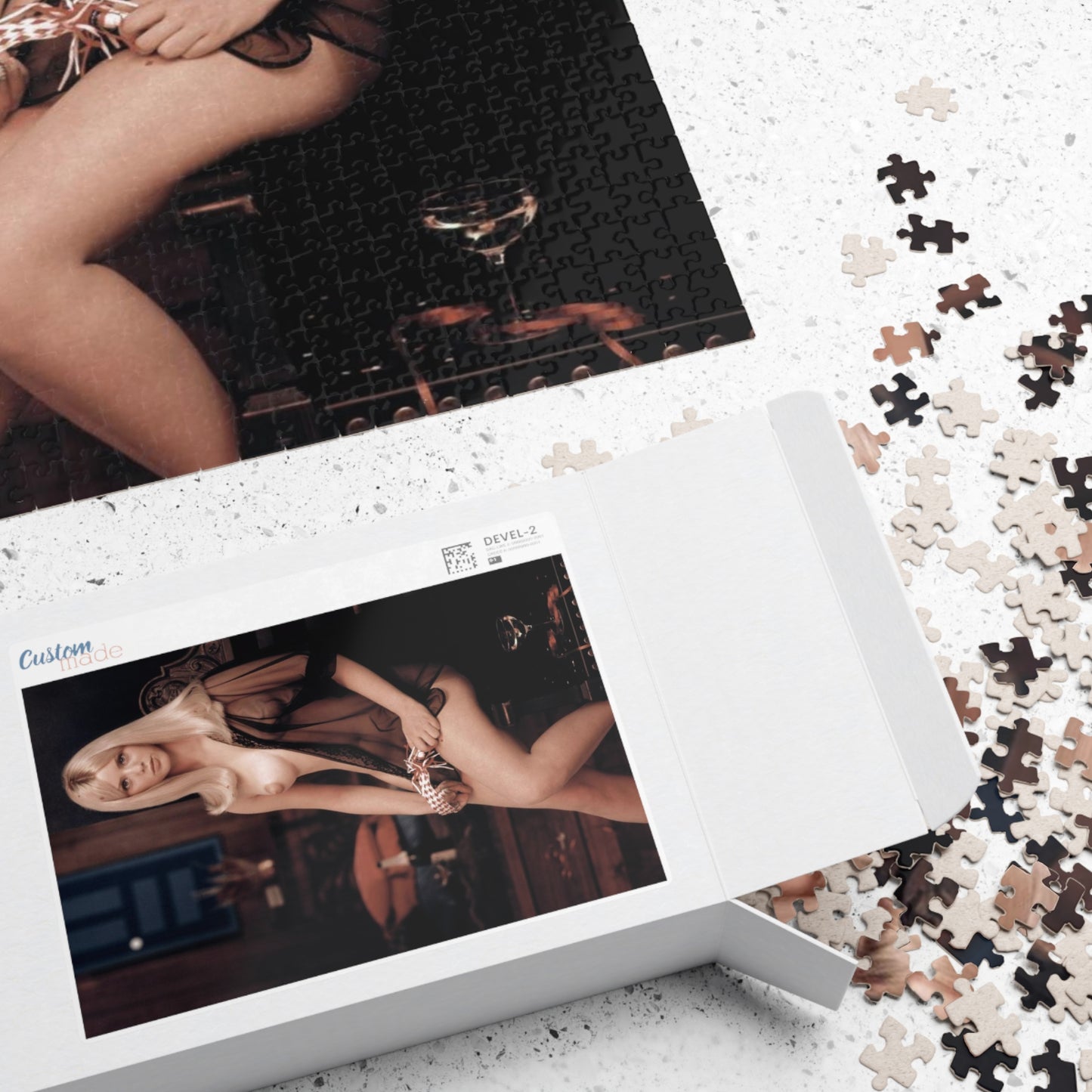 Puzzle (110, 252, 500, 1014-piece) Playboy Playmate January 1968 Connie Kreski