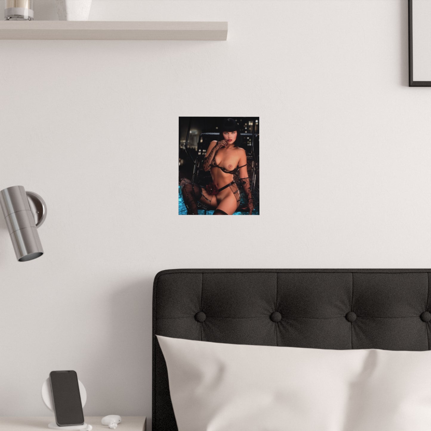 Satin Posters (210gsm) Playboy Playmate December 1988 Kata Karkkaine