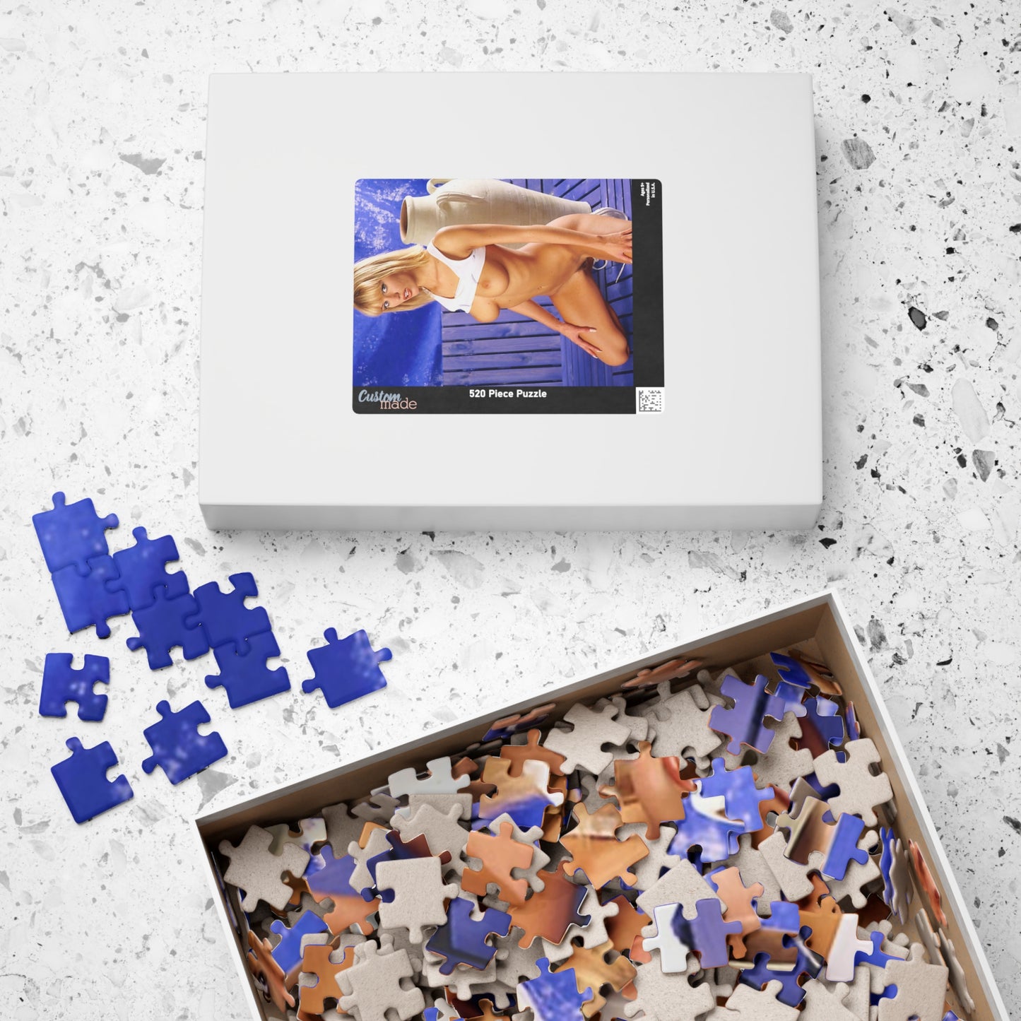 Puzzle (110, 252, 520, 1014-piece) Retro Porn Star Anita Blond