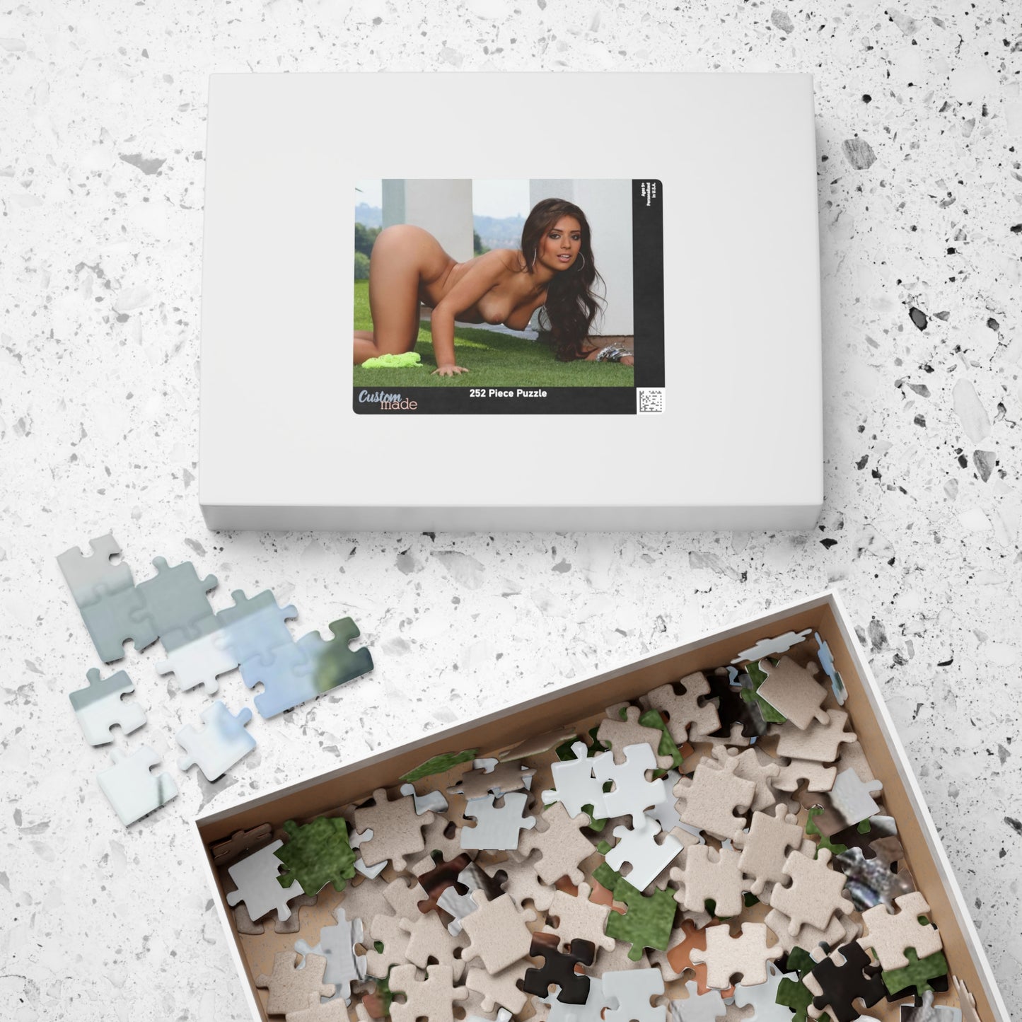 Puzzle (110, 252, 500, 1014-piece) Porn Star Jynx Maze Nude