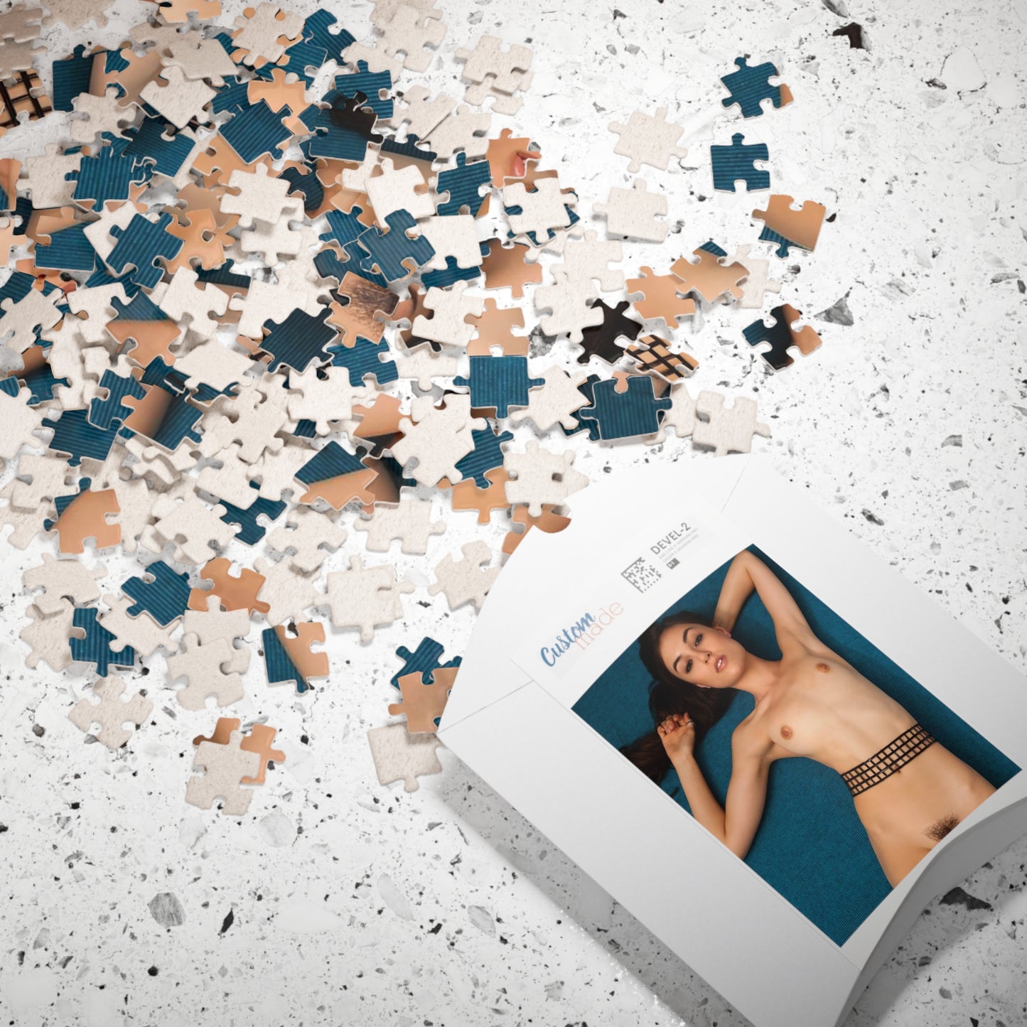Puzzle (110, 252, 520, 1014-piece) Adult Star Sasha Grey Nude